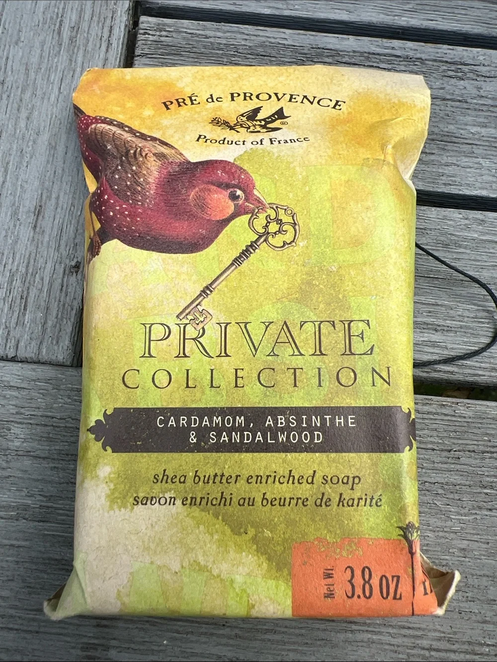 PRE de PROVENCE Private Collection Rhubarb & Mint Tea Soap Cardamom & sandalwood